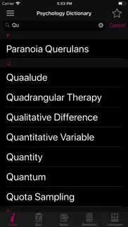 psychology dictionary terms iphone screenshot 3