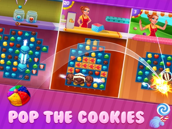 Screenshot #4 pour Sarah's Story: Cookie Craze