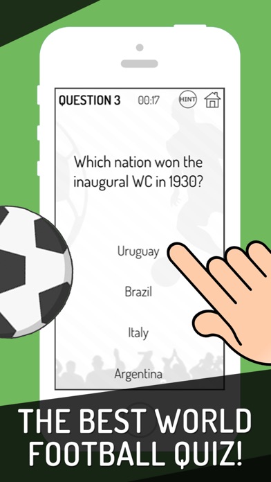 Screenshot #1 pour World Football Quiz 2018
