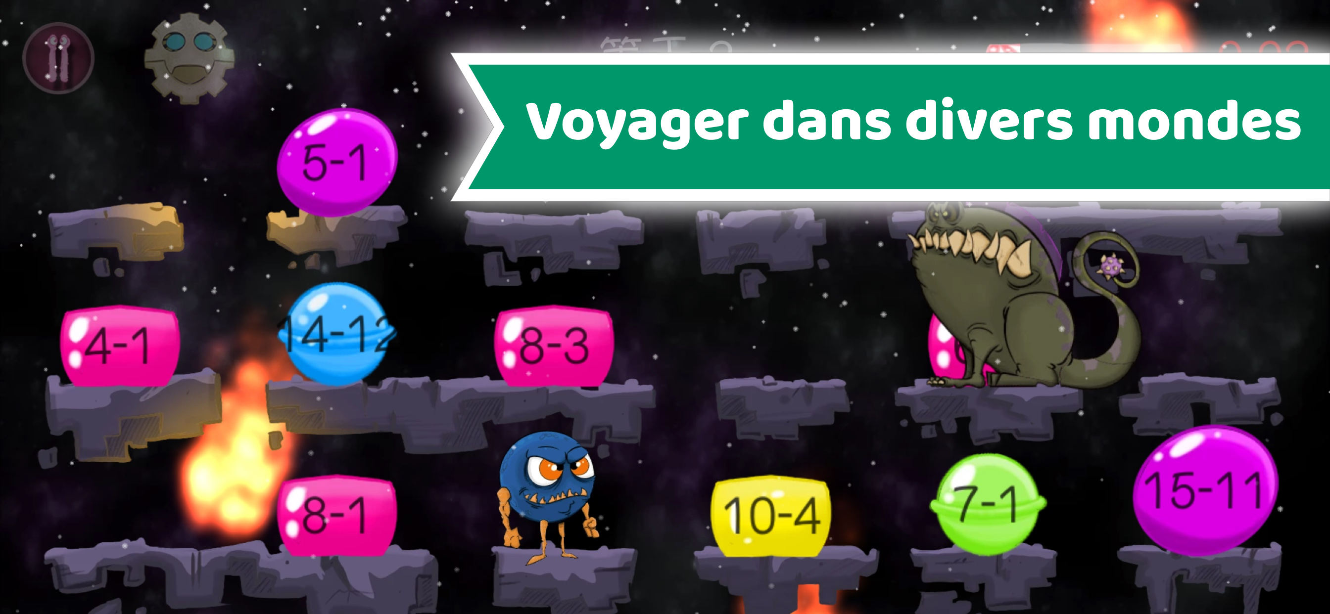 Monster Maths: Jeux  Enfants