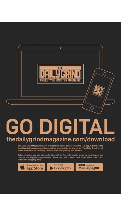 The Daily Grind - Scooter Lifestyle Magazine Screenshot