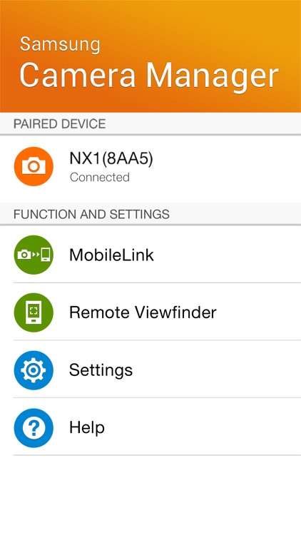 Samsung Camera Manager