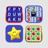 Word Search Deluxe Unlimited, Minesweeper Professional, Simon Says Classic, Connect 4