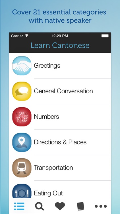 Learn Cantonese - Phrasebook screenshot-0