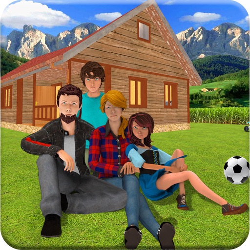 Virtual Happy Family Drama Sim icon