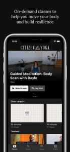Citizen Yoga screenshot #2 for iPhone