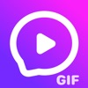 GIF Messenger Video Emoji App - iPhoneアプリ