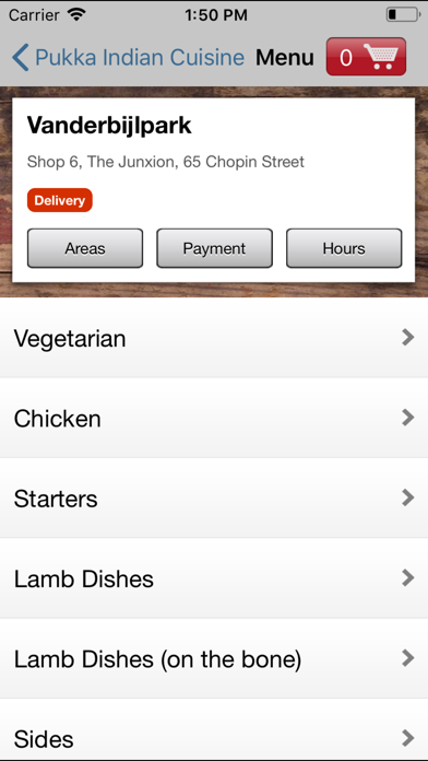 Screenshot #2 pour Pukka Indian Cuisine