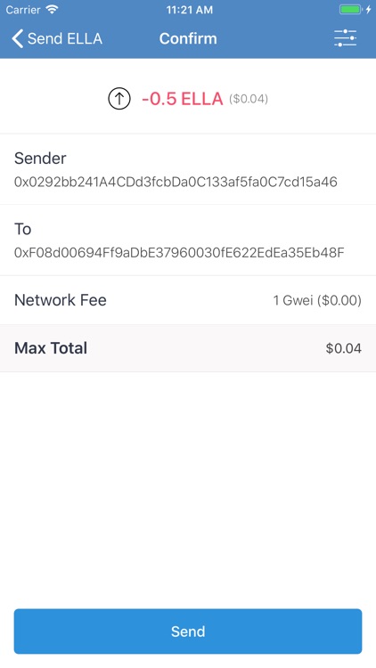 Ellaism Wallet screenshot-3