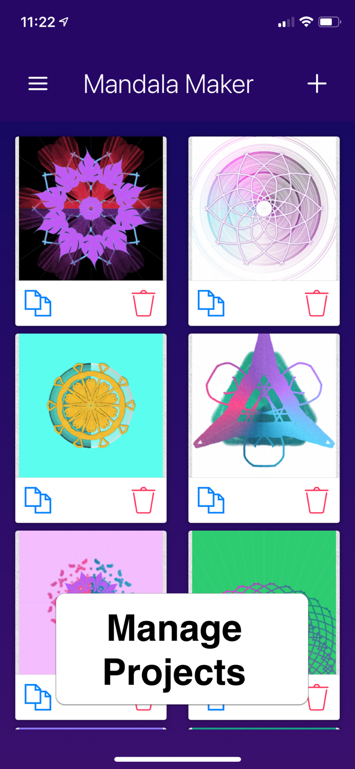 Mandala Maker symmetry doodle