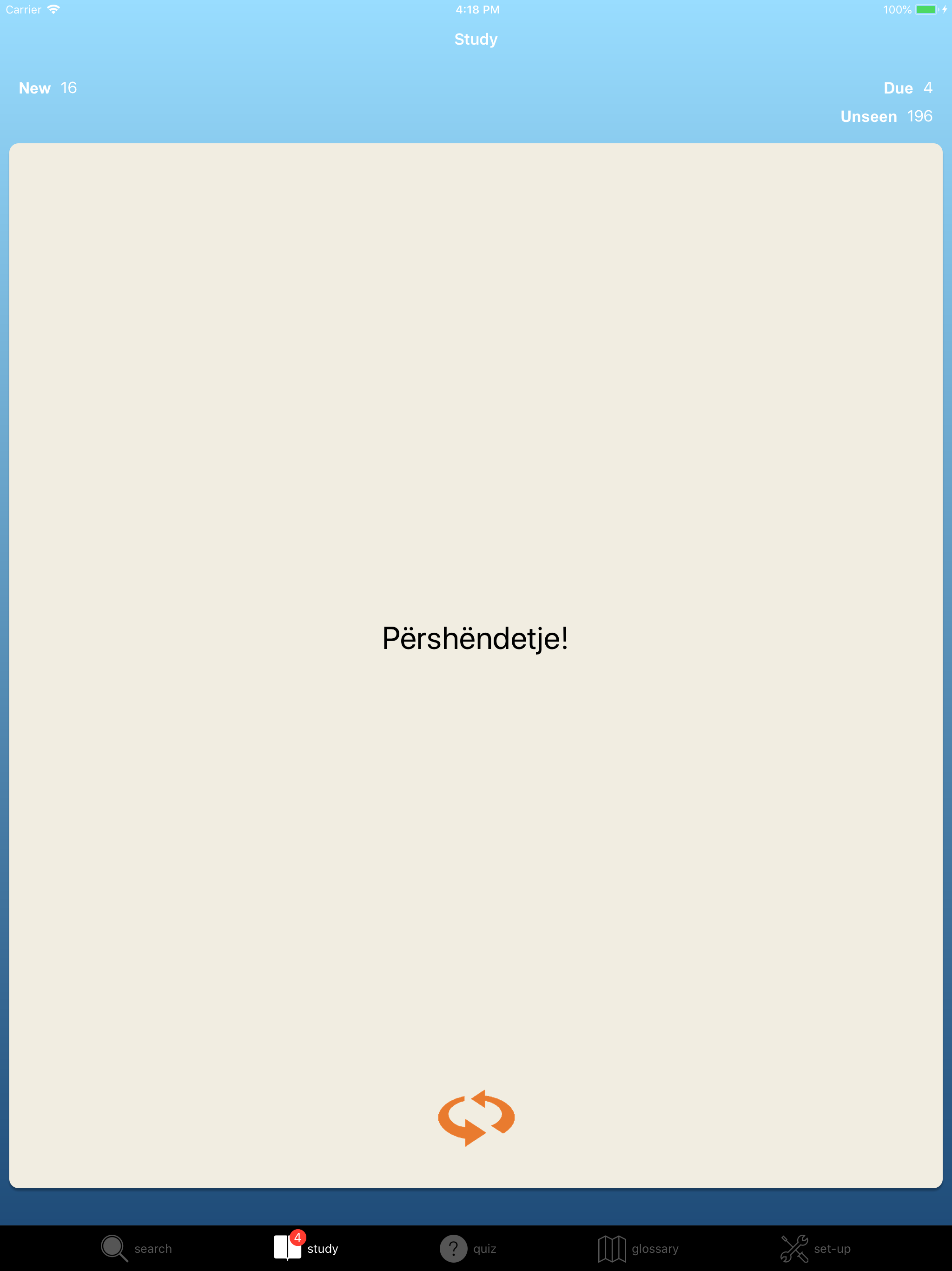 Albanisch Deutsch Vokabeln A1 screenshot 7
