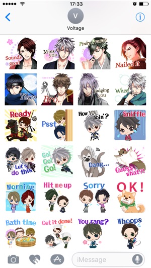 Samurai Stickers 2