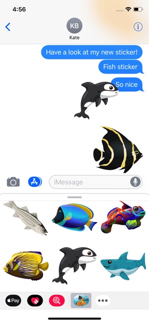 Aquatic Fish Stickers(圖2)-速報App