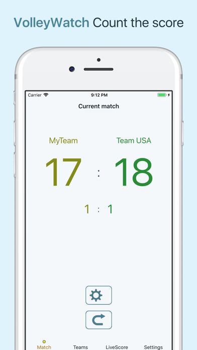 VolleyWatch Screenshot