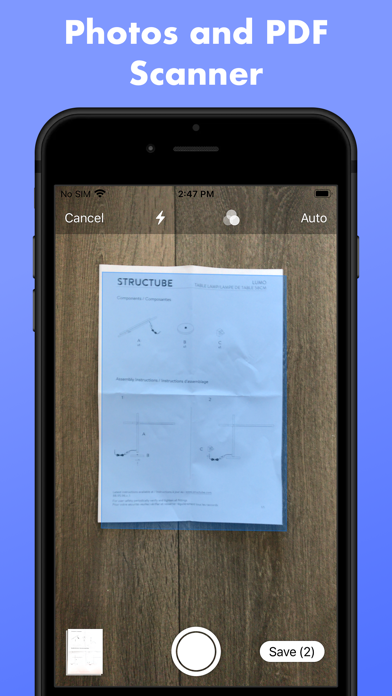 Screenshot #1 pour Scanner App: Document & Photo