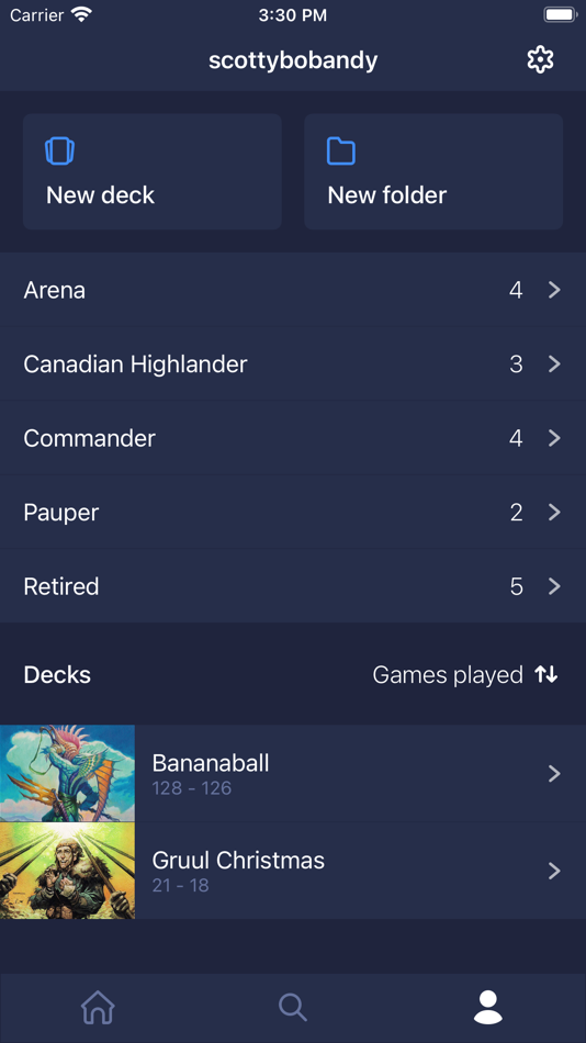 #5. Gauntlet: MTG Tracker (iOS) 由: Scott Campbell