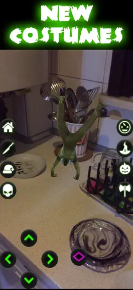 Game screenshot Green Alien Zombie Dance AR mod apk