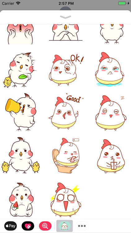 Funny Chicky Animated Stickers