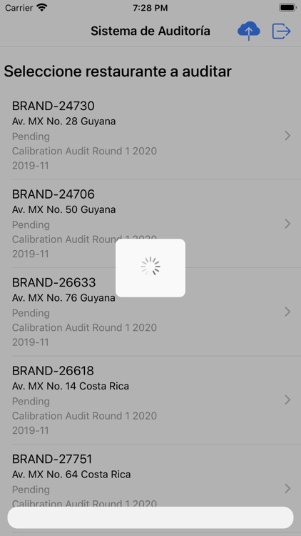 Auditores Application screenshot-3