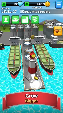 Game screenshot Harbor Tycoon Clicker apk
