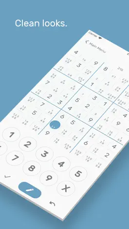 Game screenshot Sudoku - The Clean One apk