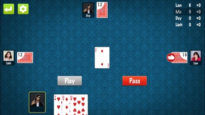 Screenshot #2 pour Tien Len Mien Nam Senspark