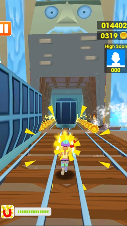 Rush Runner Train Surf 3D
