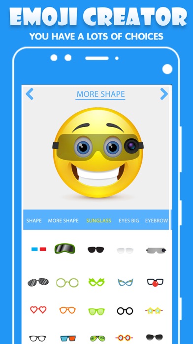 Screenshot #3 pour Créateur d'Emoji: Emoticons