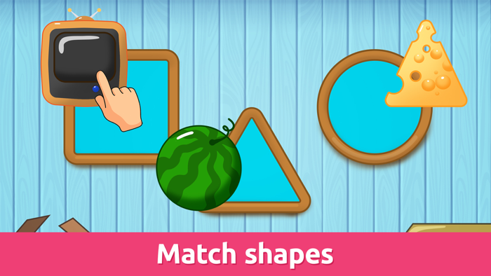 Shapes and Colors for Kids Games