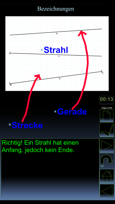 iGeometrie 1 Quiz deutsch iPhone screenshot