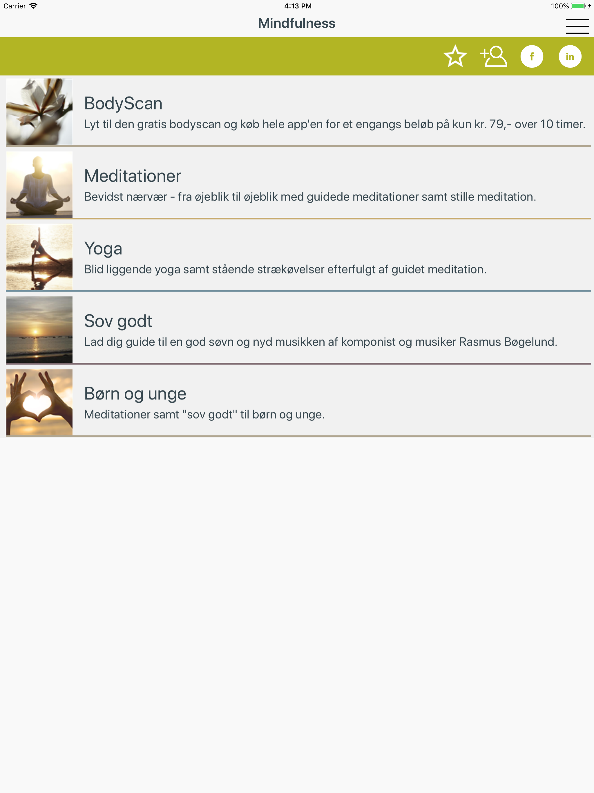 Mindfulness – bevidst nærvær