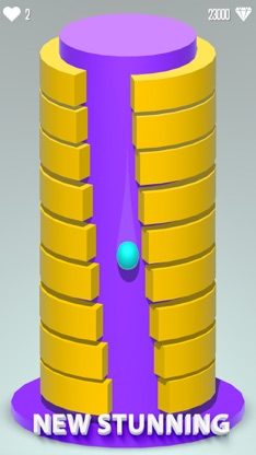 FALL BALL : ADDICTIVE FALLING screenshot 2
