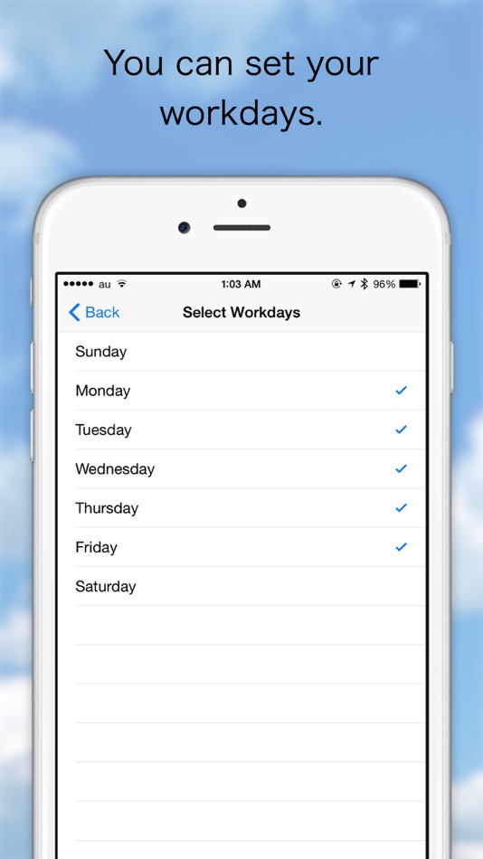 #2. Workday Countdown (iOS) 由: tokentoken