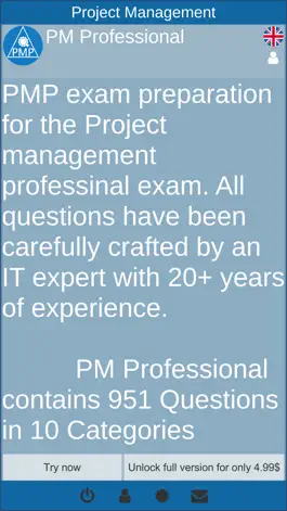 Game screenshot PM Professional exam trainer mod apk