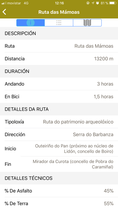 iRoutes screenshot 2