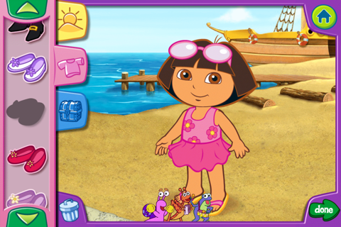 Dora's Dress-Up Adventures! screenshot 4