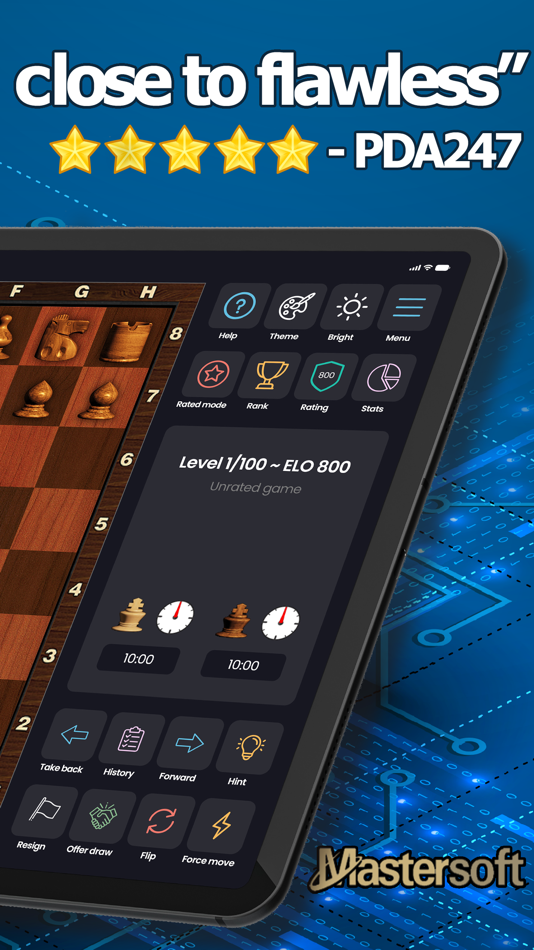 #6. Chess ~ Pro (macOS) Bởi: The Chess Solitaire Sudoku Factory Ltd