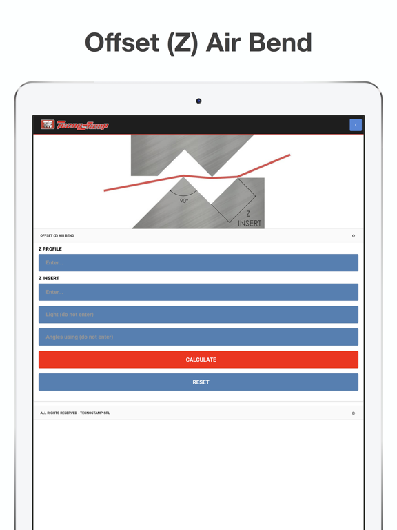 Tecnostamp Srl iPad screenshot