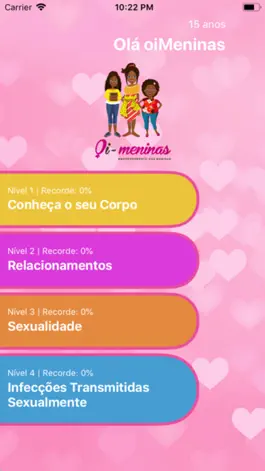 Game screenshot oiMeninas hack