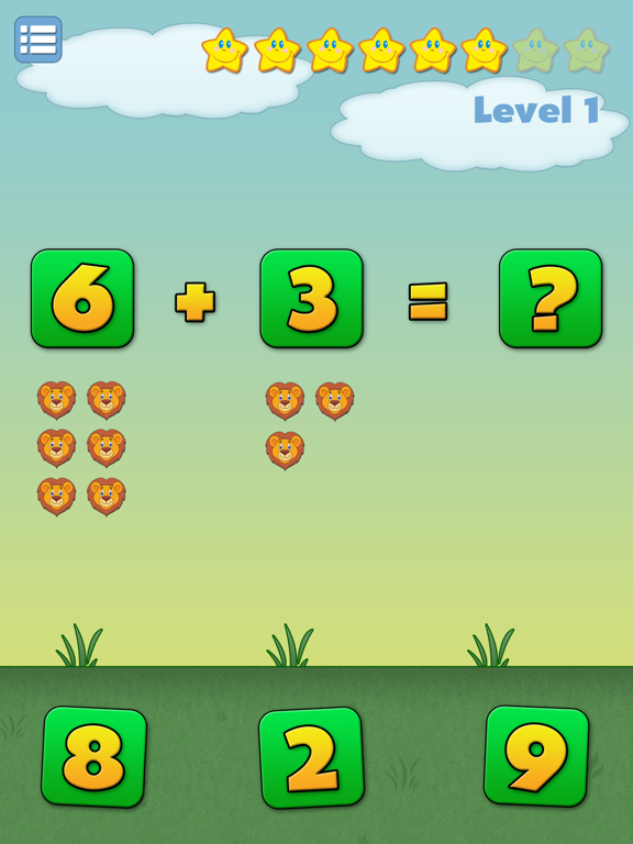 Math Joy - Kids Learning Games iPad screenshot 1 - Education app
