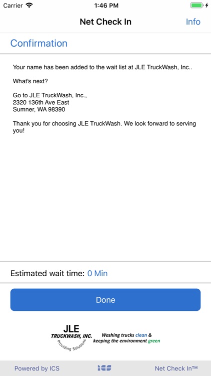 Net Check In - JLE TruckWash