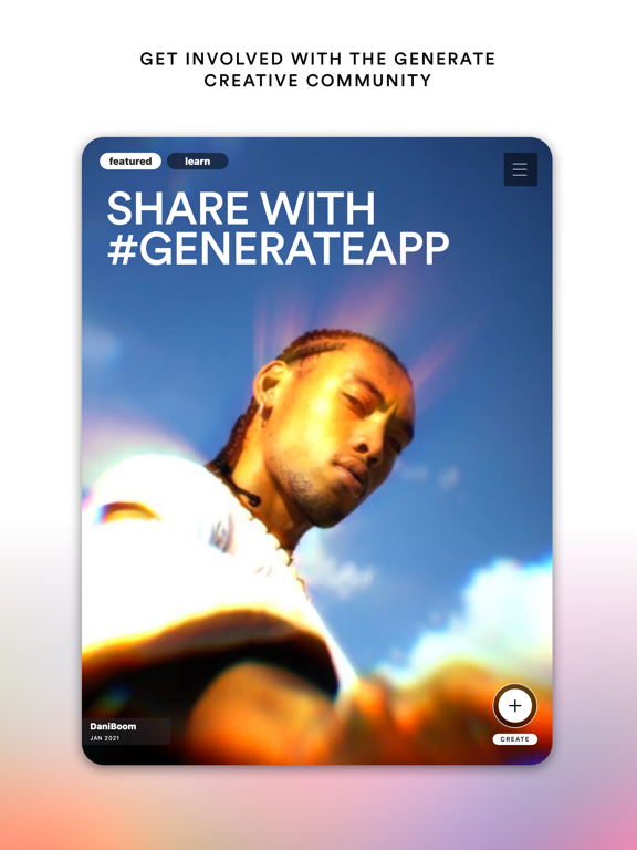 Generate:Video Photo Effects iPad screenshot 9 - Photo & Video app