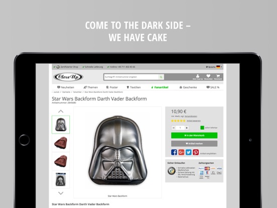 Screenshot #6 pour CloseUp.de