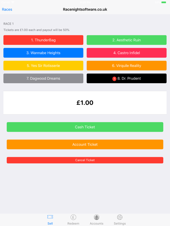 Screenshot #4 pour Race Night Tote