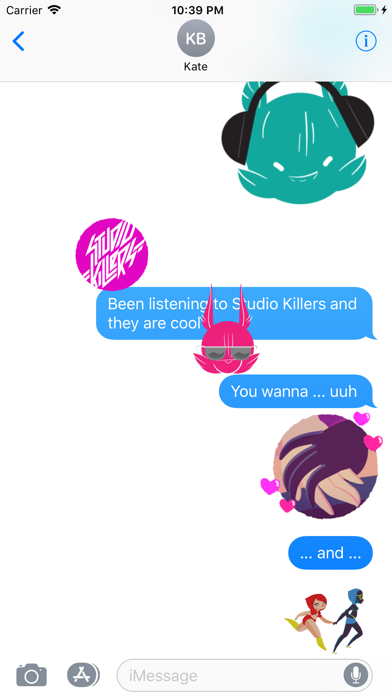 Studio Killers Jenny Stickers screenshot 2