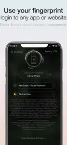 Fingerprint Login:PassKey Lock screenshot #4 for iPhone