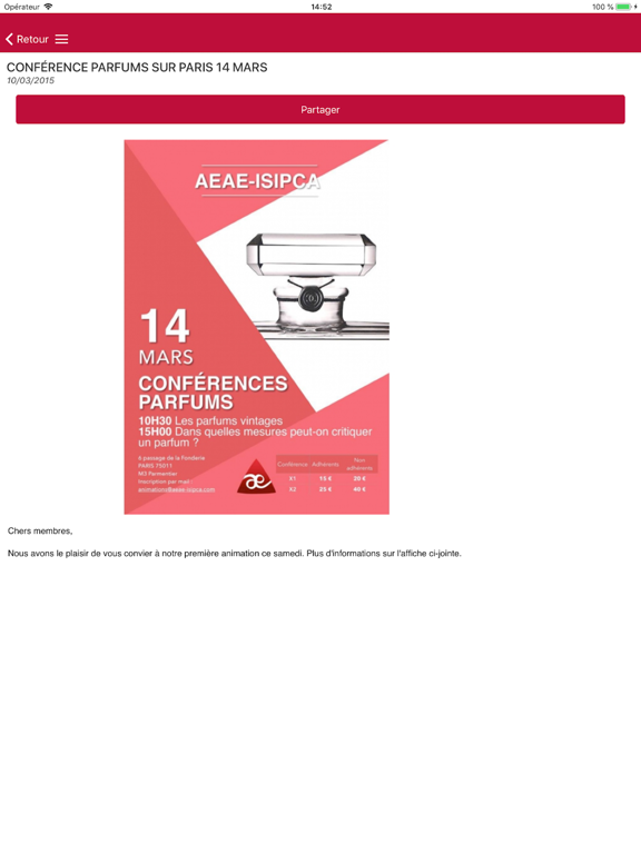 Screenshot #6 pour ISIPCA Alumni