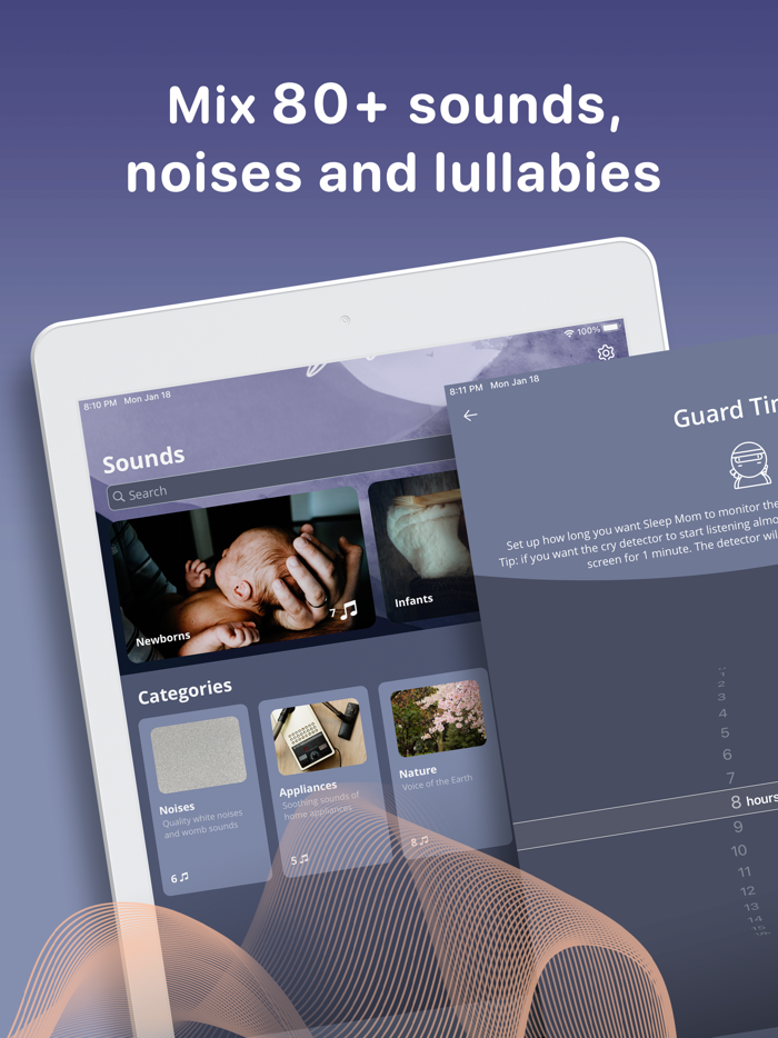 Fan noise machine baby shusher