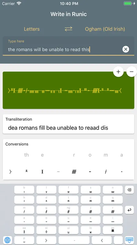 Write in Runic screenshot 6 of 10
