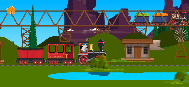 ‎Comomola Far West Train Screenshot